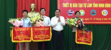 Hội thi thiết bị đào tạo tự làm tỉnh Ninh Bình năm 2022